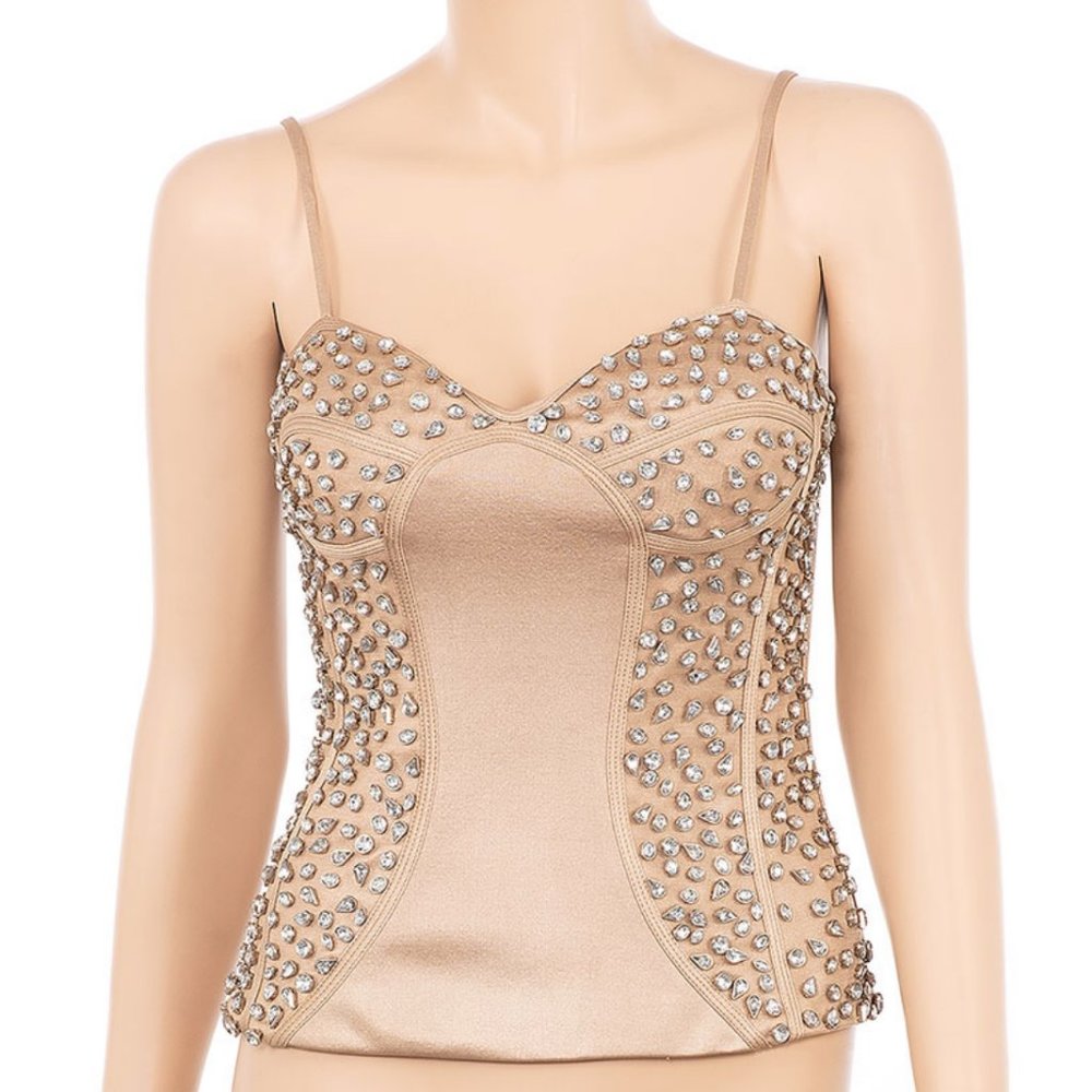 Jeweled Corset Top